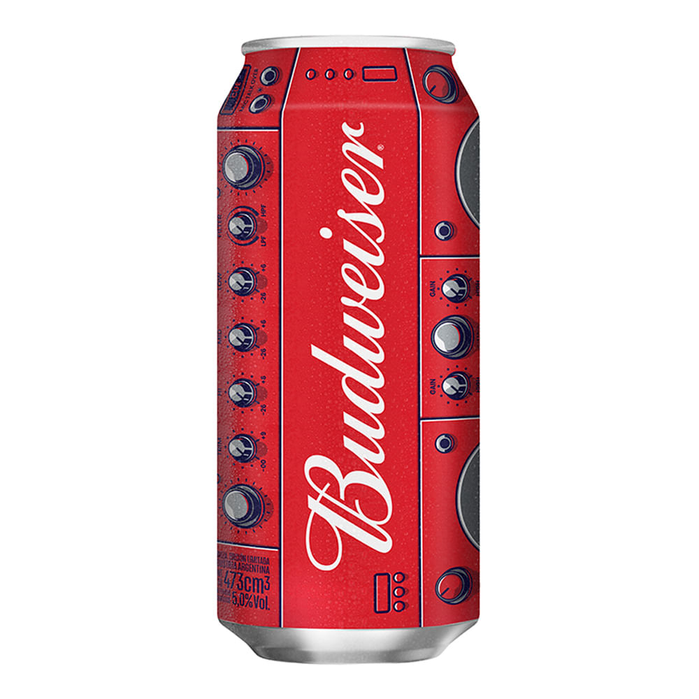 Cerveza Rubia Budweiser 473 Ml - Masonline - Más Online