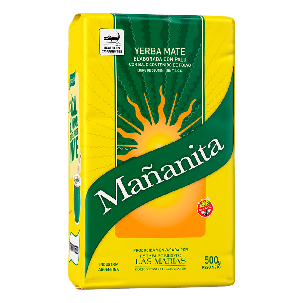 Yerba Mate Mañanita 500 G - Masonline - Más Online