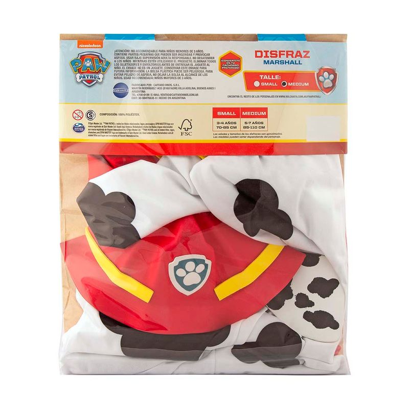 Disfraz-Paw-Patrol-Marshall-Talle-2-3-51938