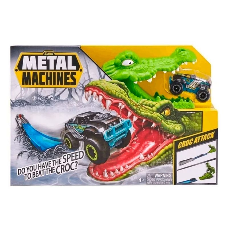 Pista-De-Autos-Lanzador-Zuru-Metal-Machine-Cocodrilo-1-58483