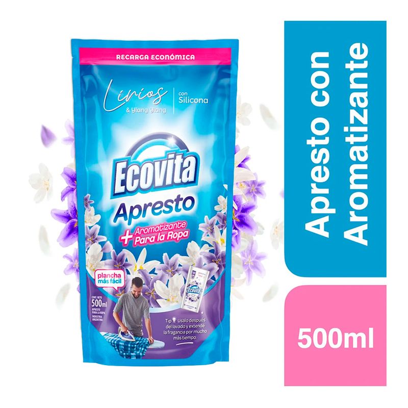 Apresto-Para-Ropa-Ecovita-Con-Aroma-Lirios-Dp-500-Cc-1-58736