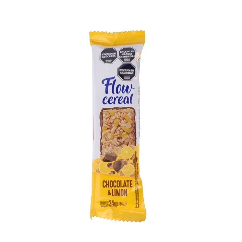 Barra De Cereal Flow Chocolate Y Limón 24 G - Masonline - Más Online