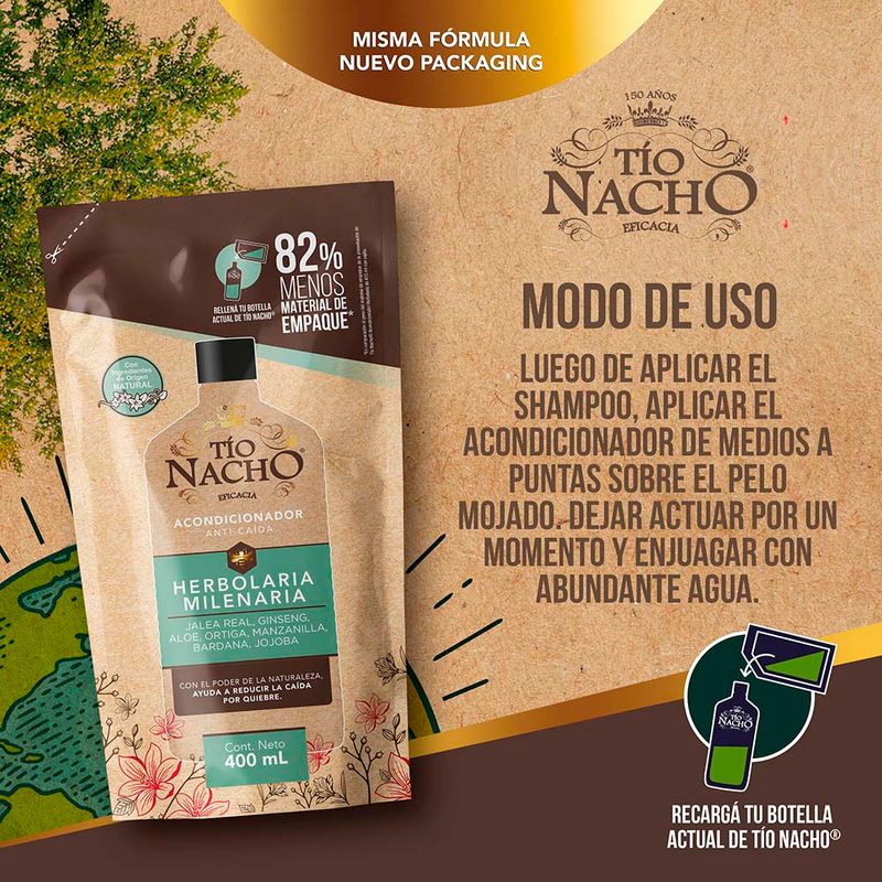 Tio-Nacho-Acondicionador-Herbolaria-Milenaria-Recargable-Doypack-X-400-Ml-4-53957