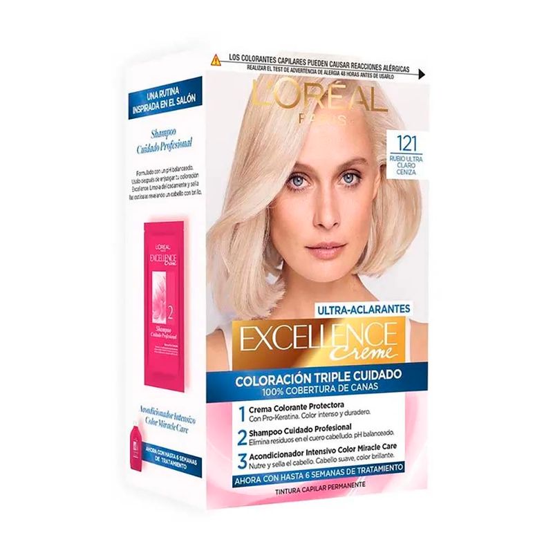 Kit-Tintura-Excellence-Creme-Ultra-Aclarante-Tono-121-Rubio-Ultra-Claro-Ceniza-2-48679
