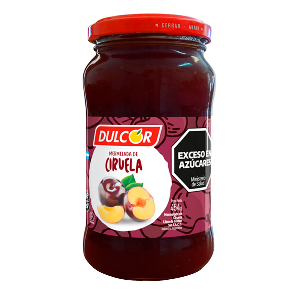 Mermelada Ciruela Dulcor 454 Gr