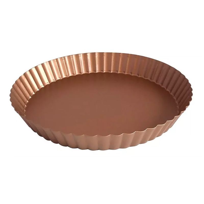 Molde-Tartera-Hudson-1-Pieza-Doble-Antiadherente-25-Cm-Color-Cobre-1-74146