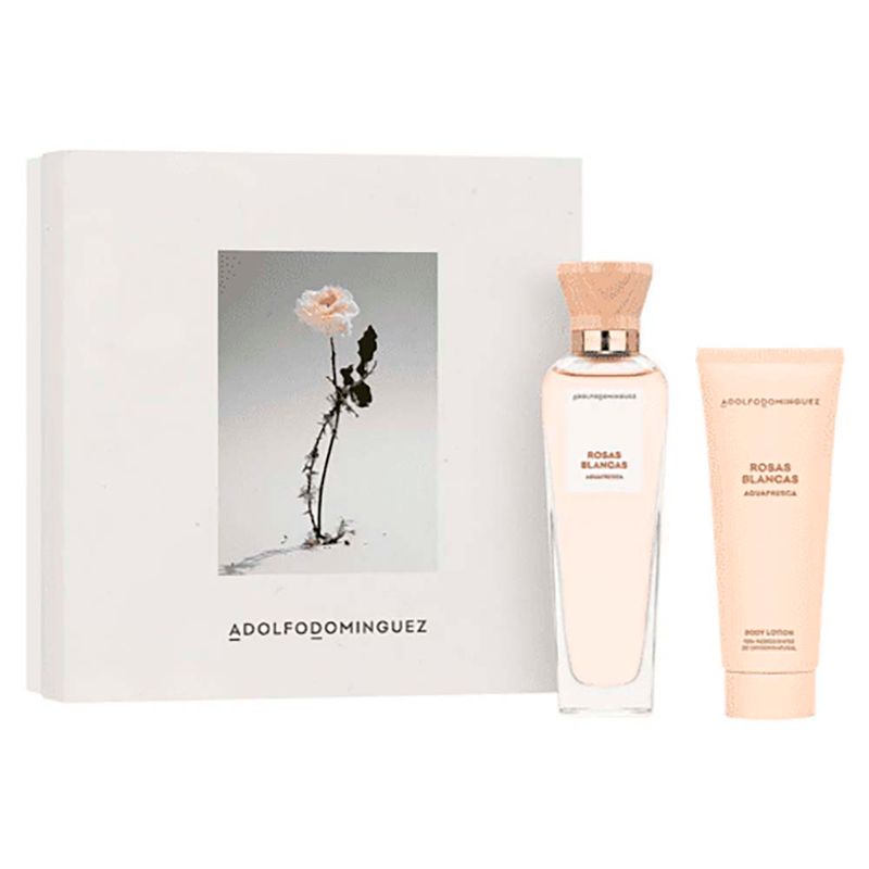 Set-De-Agua-Fresca-Adolfo-Dominguez-De-Rosas-Blancas-Edt-125-Ml-Body-Lotion-1-74357