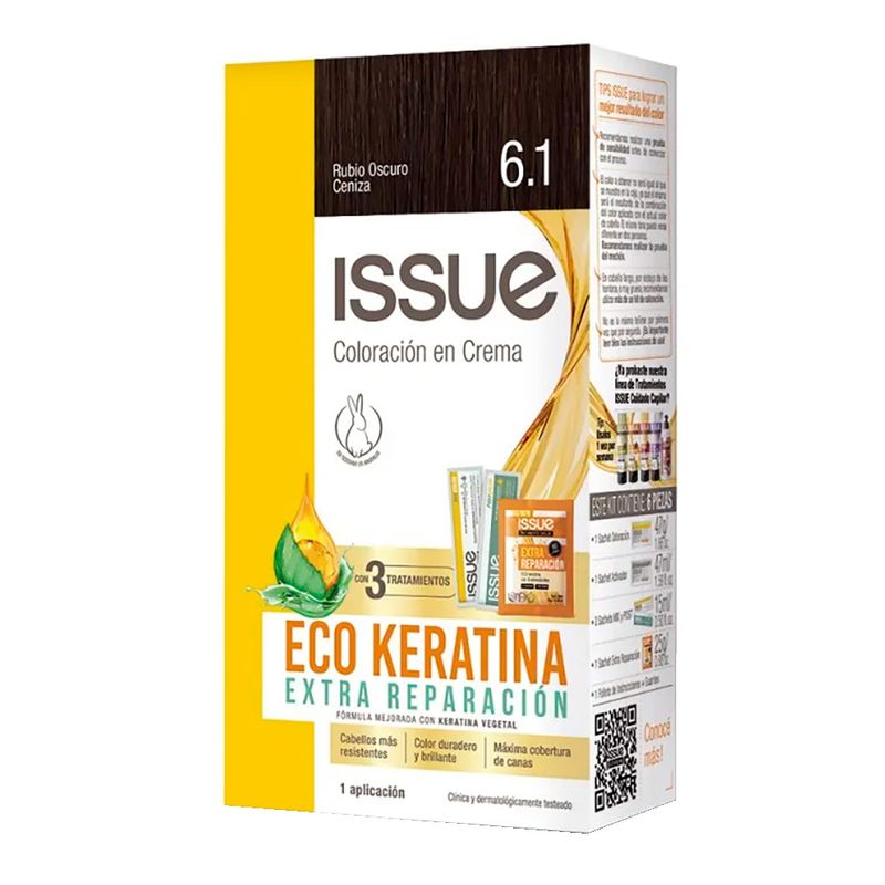 Kit-De-Coloraci-n-Issue-Permanente-Eco-Keratina-6-1-Rubio-Oscuro-Ceniza-0779300801823-1