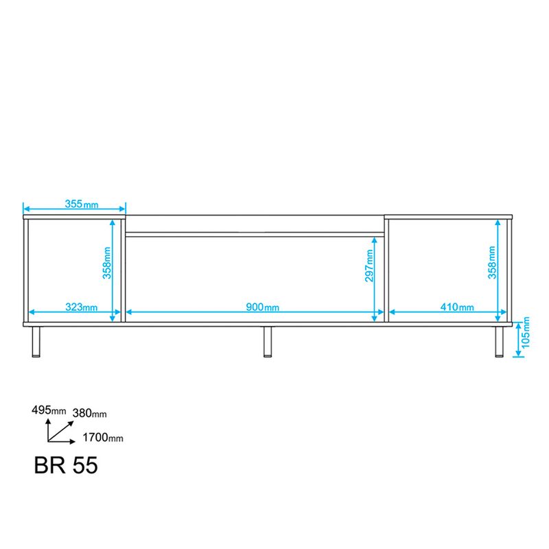 Rack-De-Tv-3-Puertas-49-5x1-70x38cm-Negro-0789957943218-3