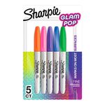 Marcadores-Permanentes-Sharpie-Glam-Pop-Punta-Fina-X5-Un-0007164121226-1