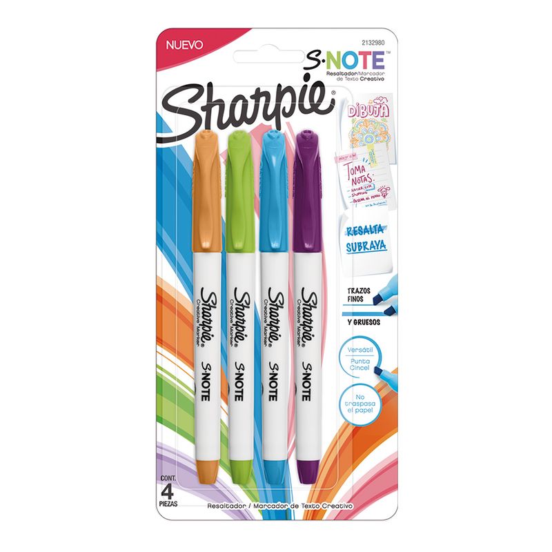 Resaltadores-Sharpie-S-Note-X4-Un-0007164118864-1