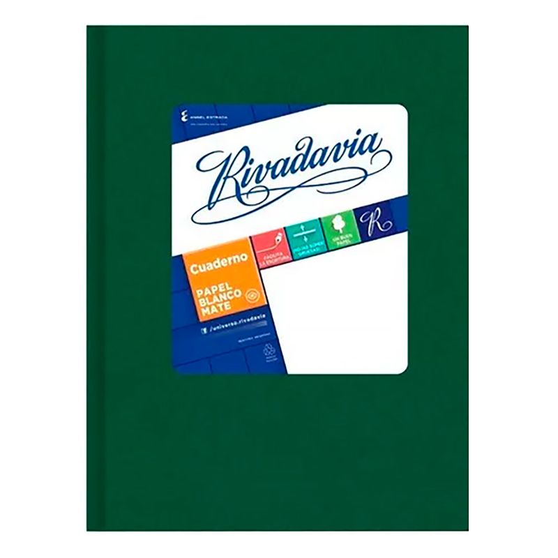 Cuaderno-Rayado-Rivadavia-Verde-50hj-0779221615531-1