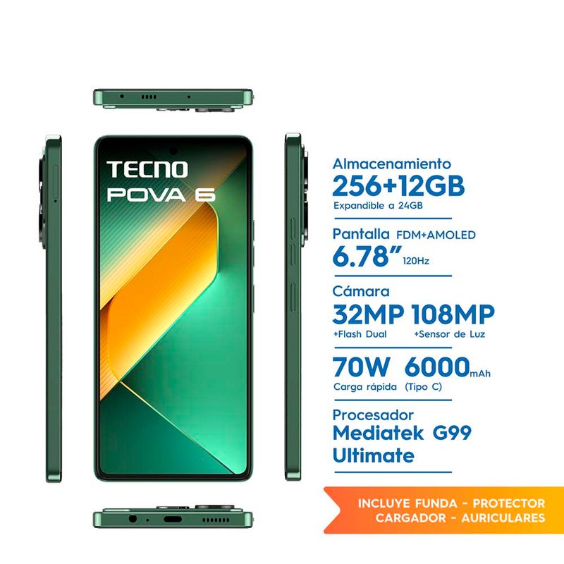 Celular-Tecno-Mobile-Li7-Pova-6-256g-12g-Verde-0489494701906-4