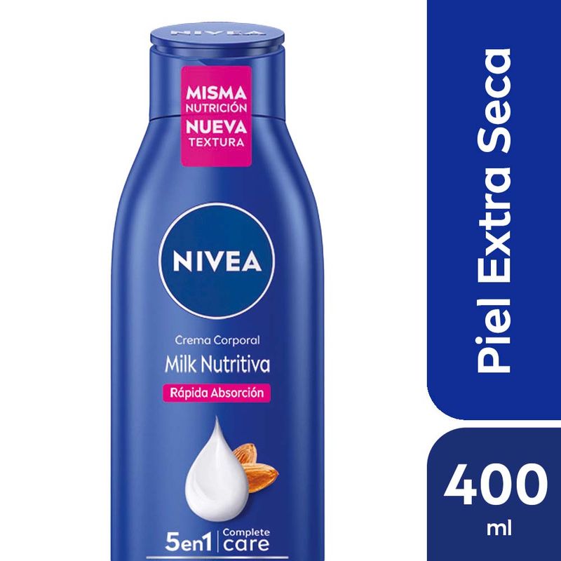 Crema-Corporal-Hidratante-Nivea-Milk-Nutritiva-5-En-1-Para-Piel-Extra-Seca-400-Ml-0400590098462-1