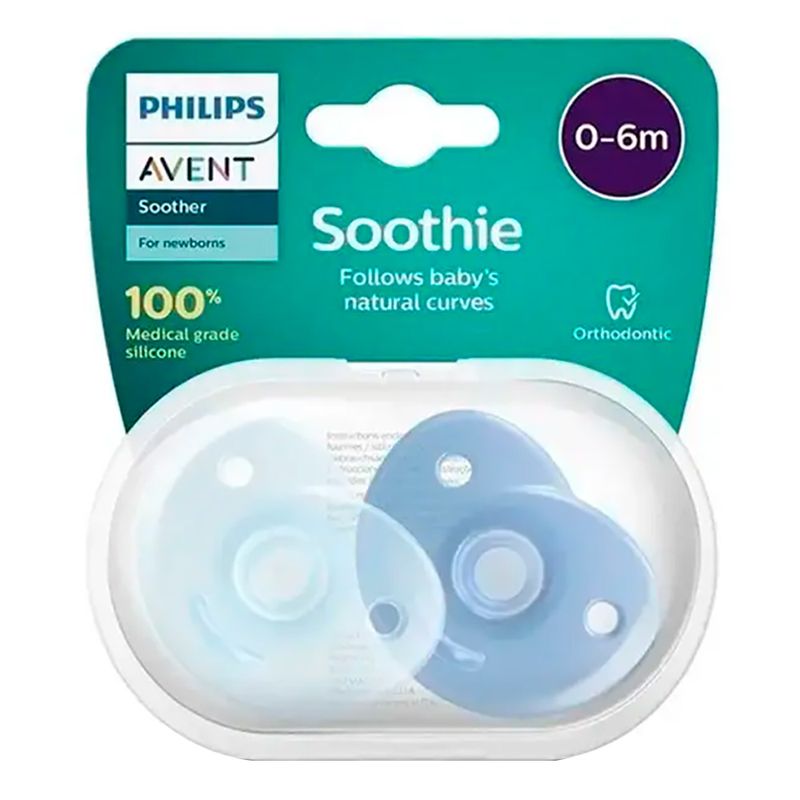 Chupete-Avent-Soothie-Liso-0-6-Meses-0871010396388-1