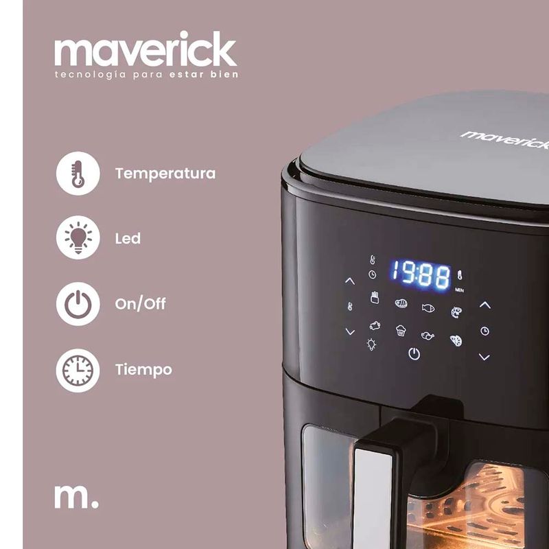 Freidora-De-Aire-Maverick-Digital-6-5-Lt-1500w-Hom0304-0065221774157-3