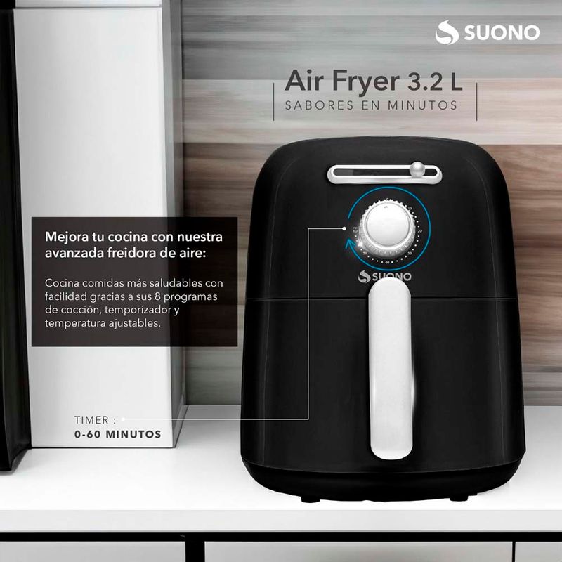Freidora-De-Aire-Suono-3-2-Lts-Negro-Hog0151-0073637287381-7