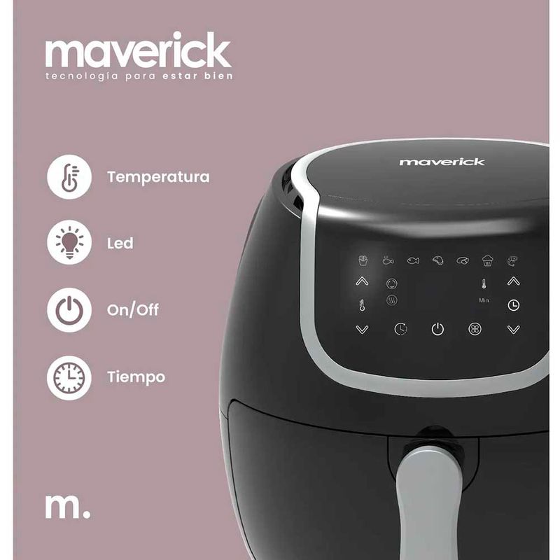 Freidora-De-Aire-Maverick-4-1-1400w-Negro-Hom0303-0065221782151-5