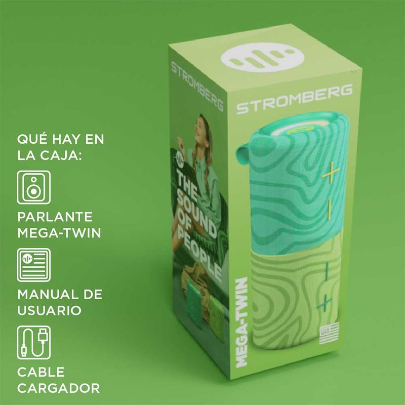 Parlante-Stromberg-Mega-twin-Verde-0779702697020-9