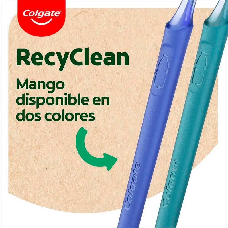 Cepillo-De-Dientes-Colgate-Recyclean-100-Reciclado-2-U-0750954667484-7