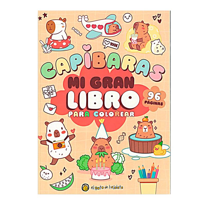 Libro-Capibaras-Mi-Gran-Libro-Para-Colorear-Editorial-El-Gato-De-Hojalata-0978631307355-1