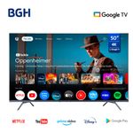 Smart TV BGH 50" 4K UHD B5024US6G Google TV - Pantalla con apps y Google TV - Masonline ChangoMás