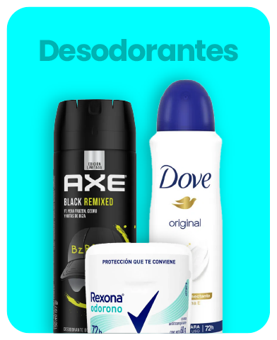 desodorantes