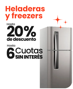 Heladeras y freezers